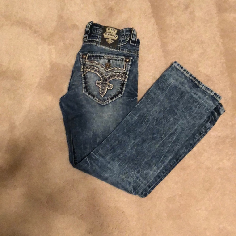 Men’s Rock Revial Jeans!